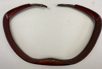 Lot 25 - TWO NORTH INDIAN DECORATED REFLEX COMPOSITE BOWS, 18TH/19TH CENTURY