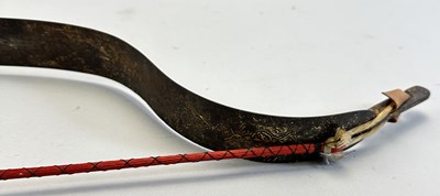 Lot 27 - A NORTH INDIAN DECORATED STEEL BOW, 18TH/19TH CENTURY