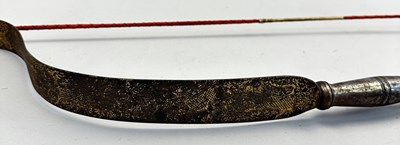 Lot 27 - A NORTH INDIAN DECORATED STEEL BOW, 18TH/19TH CENTURY