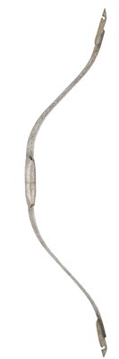 Lot 28 - A NORTH INDIAN DECORATED STEEL BOW, 19TH CENTURY