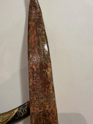 Lot 33 - THREE INDO-PERSIAN BOWS, 19TH CENTURY