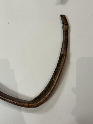 Lot 34 - FOUR INDO-PERSIAN CRAB BOWS, 19TH CENTURY