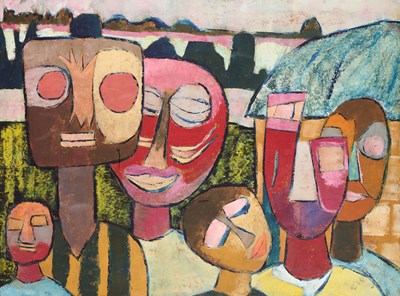 Lot 8 - MURAINA OYELAMI (NIGERIAN B.1940)