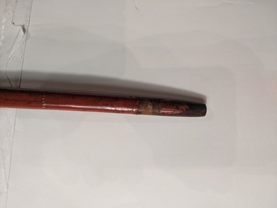 Lot 31 - SEVEN INDO-PERSIAN PAINTED SELF BOWS, 19TH CENTURY