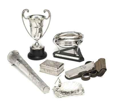 Lot 66 - A COLLECTION OF SILVER ARCHERY AWARDS, 19TH CENTURY AND LATER