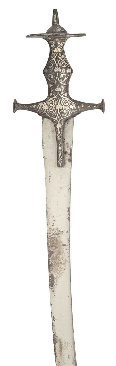 Lot 531 - AN INDIAN SWORD (TALWAR), 19TH CENTURY