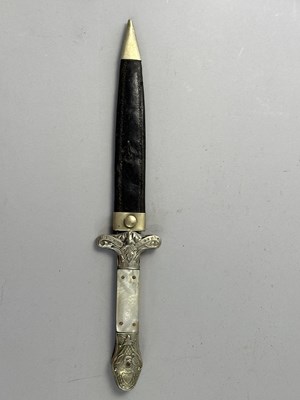 Lot 576 - A SHEFFIELD DIRK FOR THE AMERICAN MARKET, J. LINGARD, PEACROFT, SHEFFIELD, CIRCA 1860