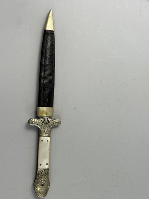 Lot 576 - A SHEFFIELD DIRK FOR THE AMERICAN MARKET, J. LINGARD, PEACROFT, SHEFFIELD, CIRCA 1860