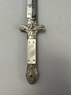 Lot 576 - A SHEFFIELD DIRK FOR THE AMERICAN MARKET, J. LINGARD, PEACROFT, SHEFFIELD, CIRCA 1860