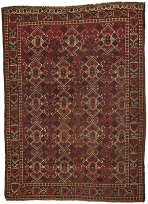 Lot 96 - AN ERSARI CARPET, WEST TURKESTAN, LATE 19TH CENTURY
