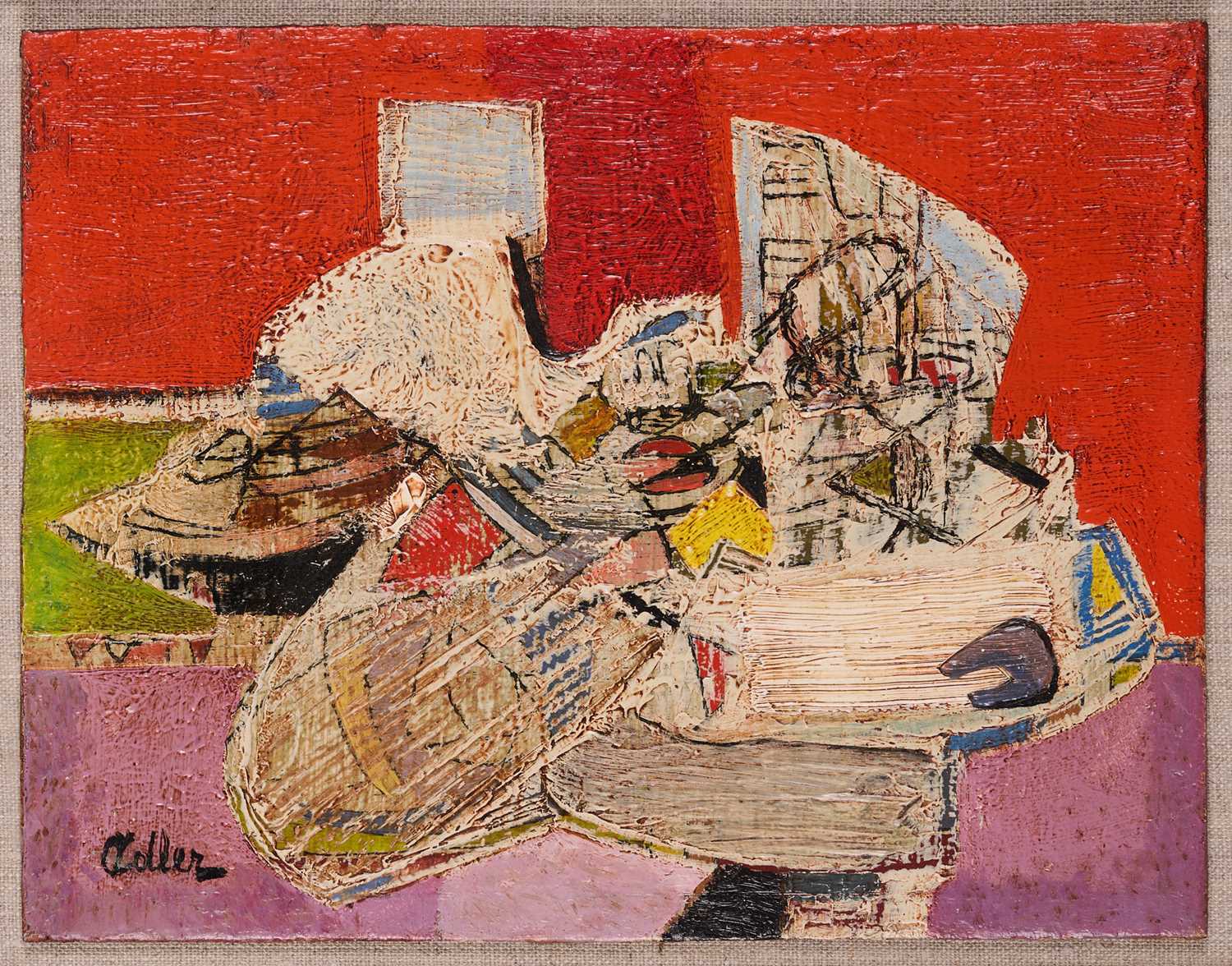 Lot 47 - YANKEL  ADLER (POLISH  1895-1949)
