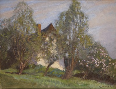 Lot 31 - SIR GEORGE  CLAUSEN RA (BRITISH 1852-1944)
