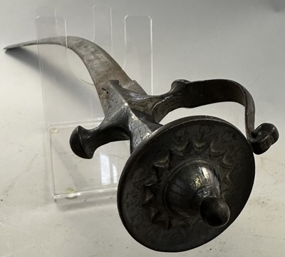 Lot 532 - AN INDIAN SWORD (TALWAR), 19TH CENTURY