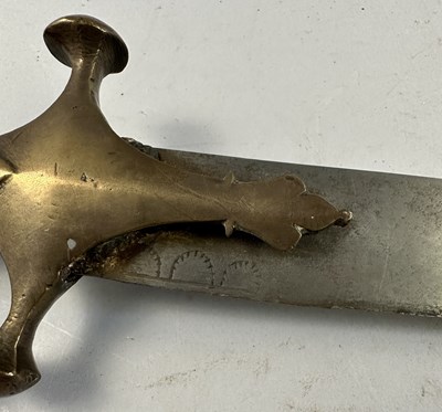 Lot 529 - AN INDIAN SWORD (TALWAR), 19TH CENTURY