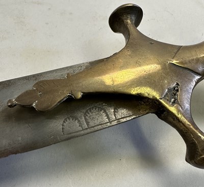 Lot 529 - AN INDIAN SWORD (TALWAR), 19TH CENTURY
