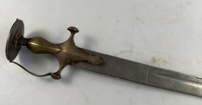 Lot 529 - AN INDIAN SWORD (TALWAR), 19TH CENTURY