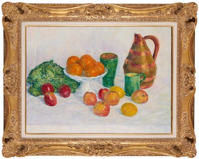 Lot 42 - GEORGE MORREN (BELGIAN 1868-1941)