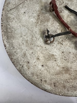 Lot 553 - A SOUTH INDIAN BUCKLER (PARICHA) AND A SHIELD (DHAL), 19TH CENTURY