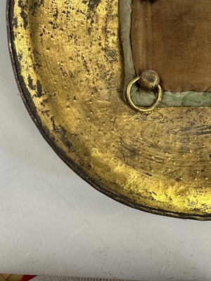 Lot 553 - A SOUTH INDIAN BUCKLER (PARICHA) AND A SHIELD (DHAL), 19TH CENTURY