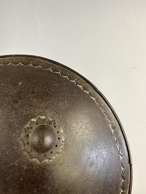 Lot 553 - A SOUTH INDIAN BUCKLER (PARICHA) AND A SHIELD (DHAL), 19TH CENTURY