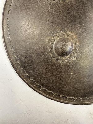 Lot 553 - A SOUTH INDIAN BUCKLER (PARICHA) AND A SHIELD (DHAL), 19TH CENTURY
