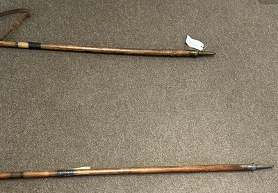 Lot 586 - TWO MILITARY LANCES, CIRCA 1840