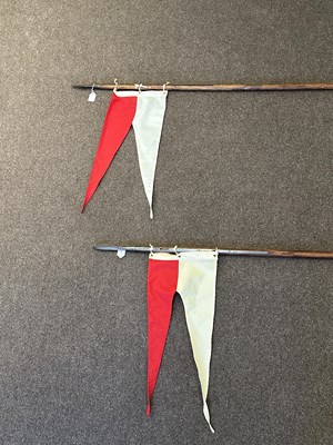 Lot 586 - TWO MILITARY LANCES, CIRCA 1840