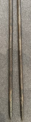 Lot 587 - TWO MILITARY LANCES, CIRCA 1840