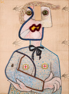 Lot 51 - ENRICO BAJ (ITALIAN  1924-2003)