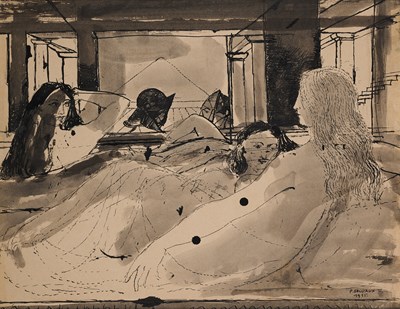 Lot 41 - PAUL DELVAUX (BELGIAN 1897-1994)