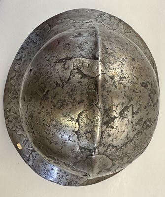 Lot 174 - A VERY RARE KETTLE HAT OF NOTABLE WEIGHT, THIRD QUARTER OF THE 15TH CENTURY, WESTERN EUROPEAN