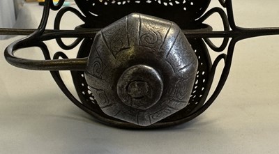 Lot 158 - A FINE CUP-HILT RAPIER, CIRCA 1640, BRESCIAN OR SPANISH