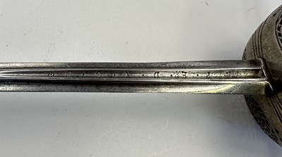 Lot 158 - A FINE CUP-HILT RAPIER, CIRCA 1640, BRESCIAN OR SPANISH
