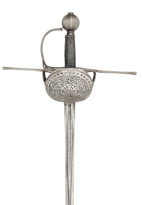 Lot 158 - A FINE CUP-HILT RAPIER, CIRCA 1640, BRESCIAN OR SPANISH