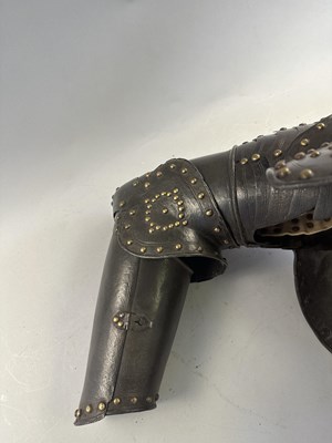 Lot 169 - A FINE COMPOSITE FLEMISH THREE-QUARTER CUIRASSIER ARMOUR, CIRCA 1600-20