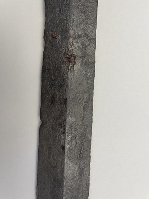 Lot 147 - A FINE AND RARE HAND-AND-A-HALF SWORD, CIRCA 1420-60