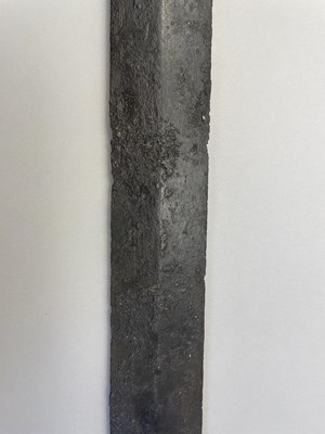 Lot 147 - A FINE AND RARE HAND-AND-A-HALF SWORD, CIRCA 1420-60