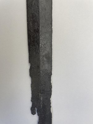 Lot 147 - A FINE AND RARE HAND-AND-A-HALF SWORD, CIRCA 1420-60
