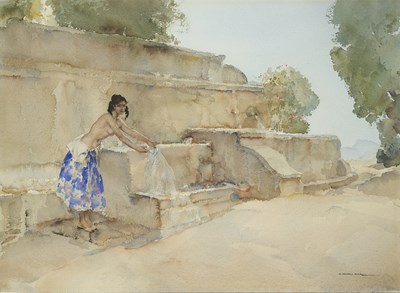 Lot 33 - SIR WILLIAM RUSSELL-FLINT RA (BRITISH  1880-1969)