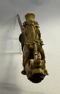 Lot 562 - A DYAK SWORD (MANDAU), BORNEO, LATE 19TH CENTURY