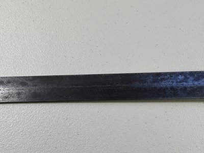 Lot 324 - A RARE SOUTH INDIAN SWORD (KHANDA), 17TH CENTURY
