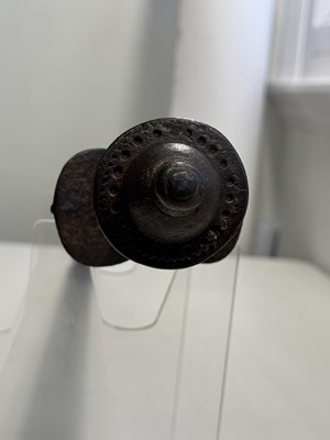 Lot 324 - A RARE SOUTH INDIAN SWORD (KHANDA), 17TH CENTURY
