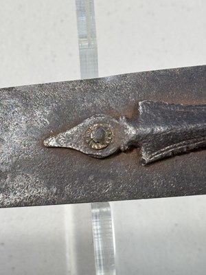 Lot 324 - A RARE SOUTH INDIAN SWORD (KHANDA), 17TH CENTURY