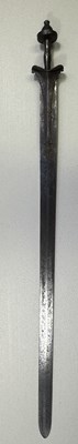 Lot 324 - A RARE SOUTH INDIAN SWORD (KHANDA), 17TH CENTURY