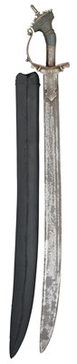 Lot 48 - A SOUTH INDIAN SWORD (KIRACH), 17TH CENTURY, PROBABLY TRAVANCORE, KERALA