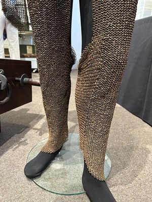 Lot 68 - A SOUTH INDIAN COMPOSITE FULL ARMOUR, 16TH/17TH CENTURY, PROBABLY ADONI, ANDHRA PRADESH