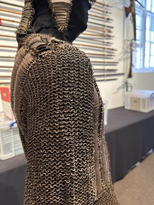 Lot 68 - A SOUTH INDIAN COMPOSITE FULL ARMOUR, 16TH/17TH CENTURY, PROBABLY ADONI, ANDHRA PRADESH