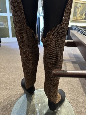 Lot 68 - A SOUTH INDIAN COMPOSITE FULL ARMOUR, 16TH/17TH CENTURY, PROBABLY ADONI, ANDHRA PRADESH