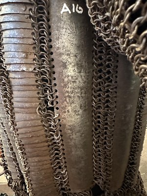 Lot 68 - A SOUTH INDIAN COMPOSITE FULL ARMOUR, 16TH/17TH CENTURY, PROBABLY ADONI, ANDHRA PRADESH