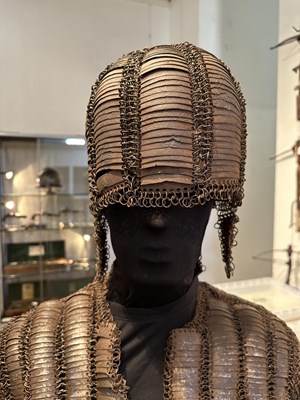 Lot 68 - A SOUTH INDIAN COMPOSITE FULL ARMOUR, 16TH/17TH CENTURY, PROBABLY ADONI, ANDHRA PRADESH